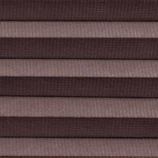 Product afbeelding voor Fakro Honeycomb Plissegordijn APF/W II 78x98cm Handmatig Kleur Donkerbruin (605) Aluminium Witte Zijgeleiding