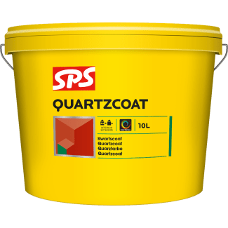 Product afbeelding voor SPS Quartzcoat Binnen/Buiten 10L Basis P Wit