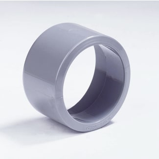 Product afbeelding voor Dyka PVC RWA Inzetverloopring 80x70mm LV Spie/Mof Grijs