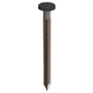 Product afbeelding voor ModiWood All-Tight Kleurkopnagels 2.4x45mm Zwart RAL9005 200st