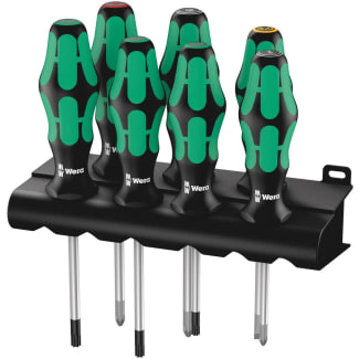 Product afbeelding voor Wera Schroevendraaierset 335/350/367/7 Kraftform Plus Lasertip 7-Delig