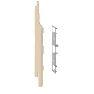 Product afbeelding voor Keralit Eindkap En Connector Links 2814 Licht Ivoor Classic Nerf 5st
