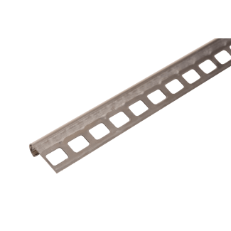 Product afbeelding voor ProOne Tegelprofiel Kwartrond 8mm 300cm RVS