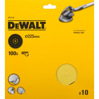 Product afbeelding voor DeWALT Schuurschijf DT3179QZ Flex-9 225mm K100 10st