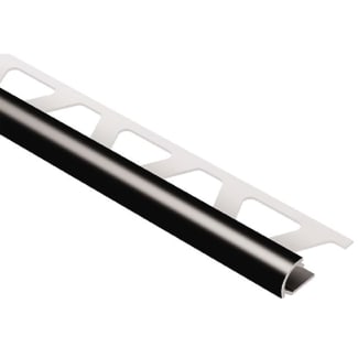 Product afbeelding voor Schlüter RONDEC-AC Uitwendig Hoekprofiel 10mm 250cm Alu Met Kleurcoating Grafietzwart RO100GS