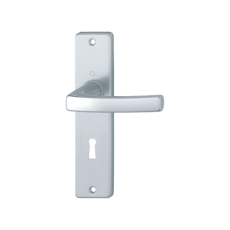 Product afbeelding voor HOPPE Deurkrukgarnituur Dubayy Kortschild Recht SL56 Aluminium F1