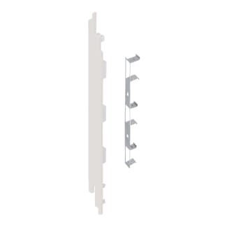 Product afbeelding voor Keralit Eindkap En Connector Links 2819 Wit Classic Nerf