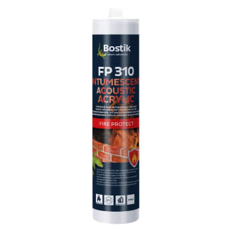 Product afbeelding voor Bostik Fireseal FP310 Intumescent Acoustic Acrylic 310ml Wit