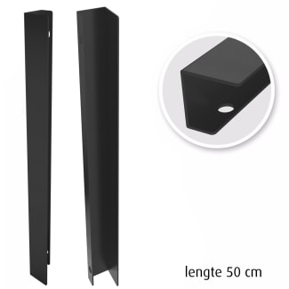 Product afbeelding voor Skantrae Deurgreep Vernal 50 Zwart 2st