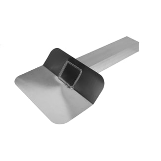 Product afbeelding voor Kiezelbak 45 Graden 60-80mm 20cm Aluminium Gesloten Exclusief Kiezelrand