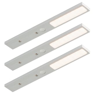 Product afbeelding voor Procasa Ledverlichting Met Schakelaar 2500 Lumen RVS Look Set 3st