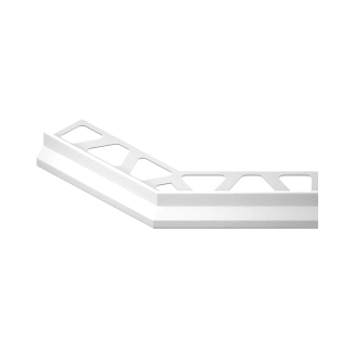 Product afbeelding voor Schlüter BARA-RKB Buitenhoek 135 Graden 3mm Alu Met Kleurcoating Zuiver Wit E135/RKB3BW