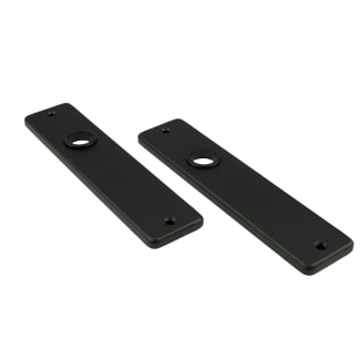 Product afbeelding voor AMI Kortschild 180/41 Recht Blind Met Krukgat 180x41mm Aluminium Zwart
