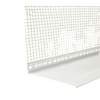 Product afbeelding voor Renderpro Aansluitprofiel APV Met Weefsel 200cm Voor SPV 100-160mm +/- 6mm