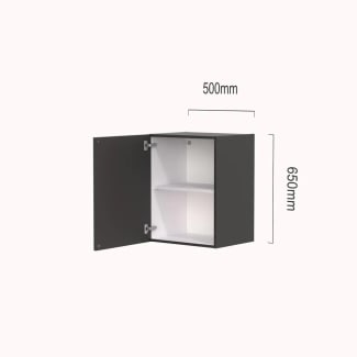 Product afbeelding voor Keller Bovenkast B5065L 50x65cm Links Met 1 Legplank PG300