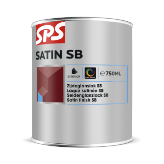 Product afbeelding voor SPS Satin SB Zijdeglanslak Buiten 750ml RAL9005