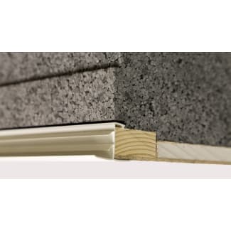 Product afbeelding voor Unidek Afdekprofiel Luchtdicht 600cm Kunststof