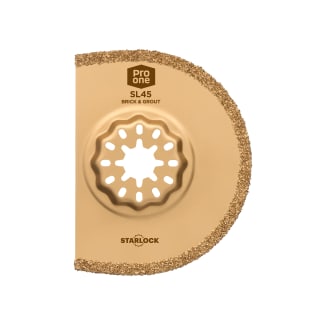 Product afbeelding voor ProOne Segment Multitoolzaagblad Starlock SL45 75mm 2,2mm Hardmetaal