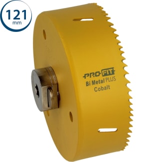 Product afbeelding voor Profit Gatzaag 121mm Bi-Metaal Plus Met Variabele Tand En Euro-Hanger Inclusief Geintegreerde Adapter