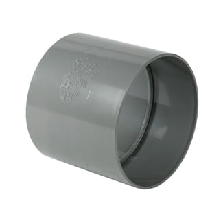 Product afbeelding voor Dyka PVC Steekmof 50mm 2LV 2x Lijmmof Grijs