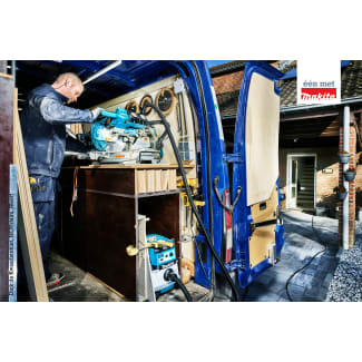 Product afbeelding voor Makita Accu Radiaal Afkortzaag DLS111ZU 260mm 2x18V