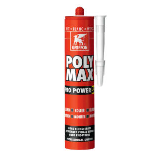 Product afbeelding voor Griffon Poly Max Pro Power 425gr Wit