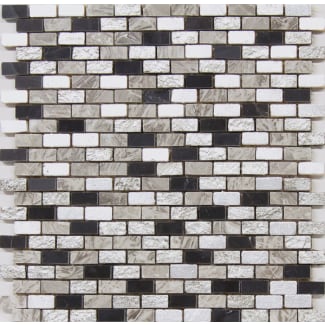 Product afbeelding voor Mozaiektegel Musa Brick Sandal 30x30cm 8mm Glanzend Gerectificeerd