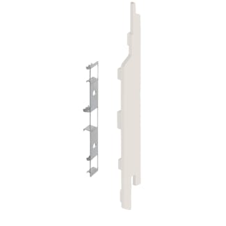 Product afbeelding voor Keralit Eindkap En Connector Rechts 2814 Snowwhite Pure Mat RAL 9016 5st