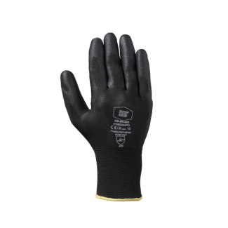 Product afbeelding voor ProOne Handschoen Naadloos Polyester/PU Coating Maat 10 Zwart 12 Paar