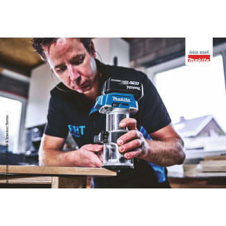 Product afbeelding voor Makita Accu Boven-/Kantenfrees DRT50ZJX2 18V Zonder Accu