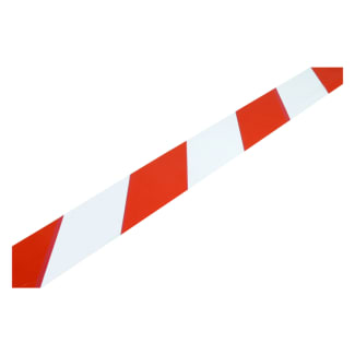 Product afbeelding voor Starx Afzetlint 20m Rood/Wit Gestreept Haspel