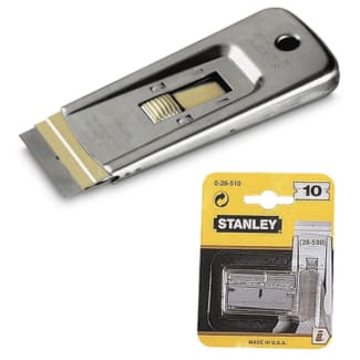 Product afbeelding voor Stanley Reservemesje 10 Stuks 028510 Tbv Glasschraper