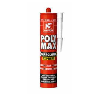 Product afbeelding voor Griffon Poly Max Pro Power Express 435gr Wit