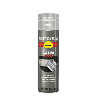 Product afbeelding voor Rust-Oleum Zinkspray Hard Hat Galva Plus 2120 500ml