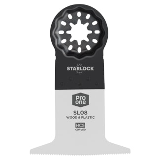 Product afbeelding voor ProOne Multitoolzaagblad Starlock SL08 65x50mm HCS Standaard 5st
