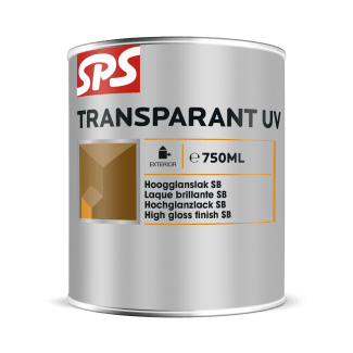 Product afbeelding voor SPS Transparant UV 750ml Kleurloos