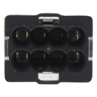 Product afbeelding voor Wago Lasklem 8-polig Transparant/Grijs 25st