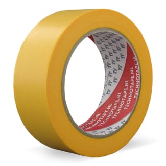 Product afbeelding voor TechnoTape Maskingtape Washi Pro Excellent 50mm 50m Geel