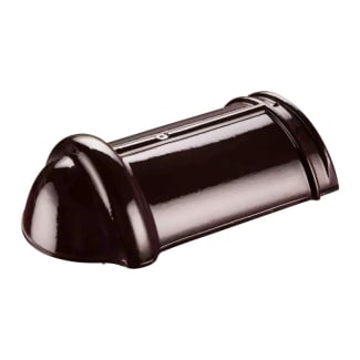 Product afbeelding voor Wienerberger Halfronde Beginkepervorst Vario 225mm Wijnrood Verglaasd 614 Deest