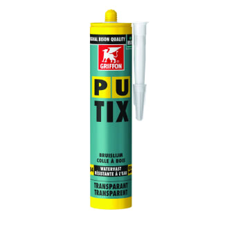 Product afbeelding voor Griffon PU-Tix Houtlijm 340gr Transparant