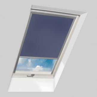 Product afbeelding voor Fakro Rolgordijn Met Zijgeleiding ARP NE Z-Wave II 94x180cm Elektrisch Exclusief Voeding En Connect Set Kleur Diep Marineblauw (251)