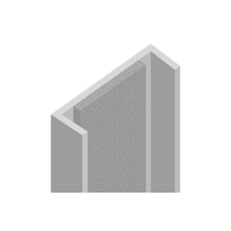 Product afbeelding voor U-Profiel 20x101x20mm 270cm Met PU Schuim