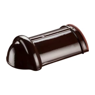 Product afbeelding voor Wienerberger Halfronde Beginkepervorst Vario 225mm Bruin Verglaasd 670 Deest
