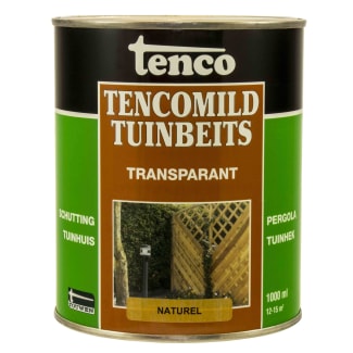 Product afbeelding voor Tencomild Tuinbeits Transparant 1L Naturel