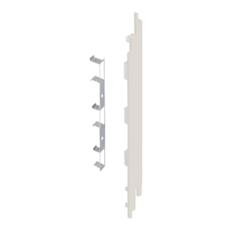 Product afbeelding voor Keralit Eindkap En Connector Rechts 2819 Snowwhite Pure Mat RAL 9016 5st
