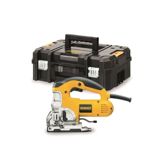 Product afbeelding voor DeWALT Decoupeerzaag DW331KTQS 701Watt Beugel In Tstak Koffer