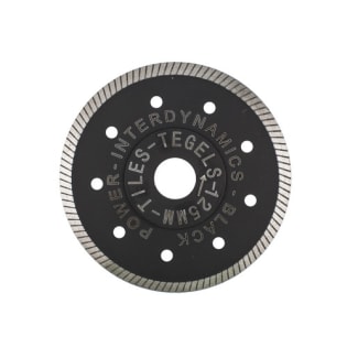 Product afbeelding voor InterDynamics Diamantzaagblad Standard 125x22.2mm Tegels 1st
