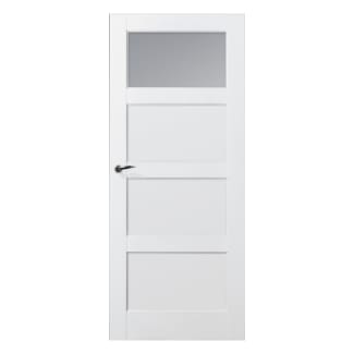Product afbeelding voor Skantrae SKS 235 C1 Stomp 88x211.5cm Original 1x Blank Glas 3x Paneel FSC Mix 70%