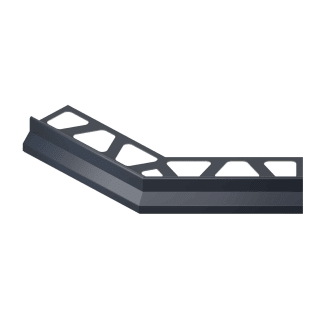 Product afbeelding voor Schlüter BARA-RKK Buitenhoek 135 Graden 10mm Alu Met Kleurcoating Antracietgrijs E135/RKK10AG