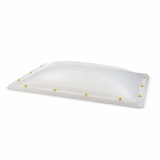 Product afbeelding voor Skylux Lichtkoepel Tweewandig Acryl PMMA 80x110cm Bolvormig Opaal